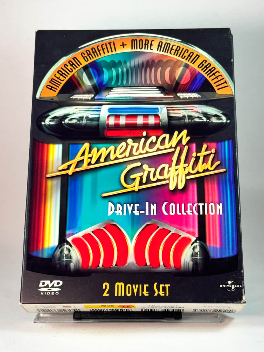 Forside av cover til American Graffiti: Drive-In Collection, brukt DVD hos Brukbar Film