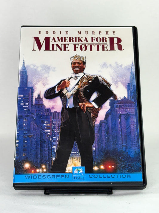 DVD-forside til filmen Amerika for mine føtter
Originalt cover brukt for produktbilde i nettbutikken Brukbar Film