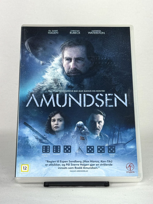 DVD-forside til filmen Amundsen
Originalt cover brukt for produktbilde i nettbutikken Brukbar Film