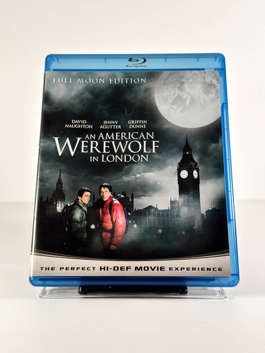 Forside av cover til An American Werewolf in London på Blu-ray