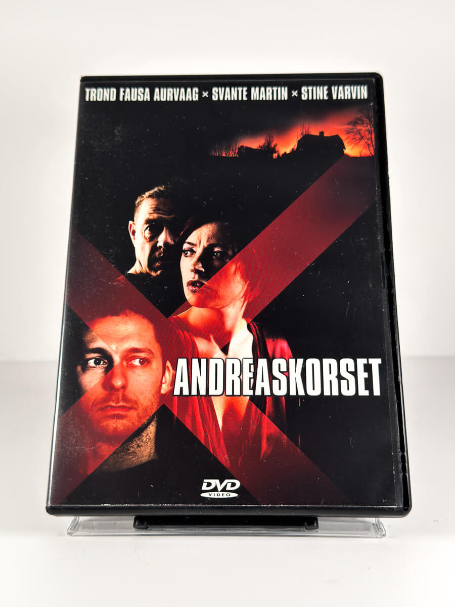 Forside av cover til Andreaskorset på DVD