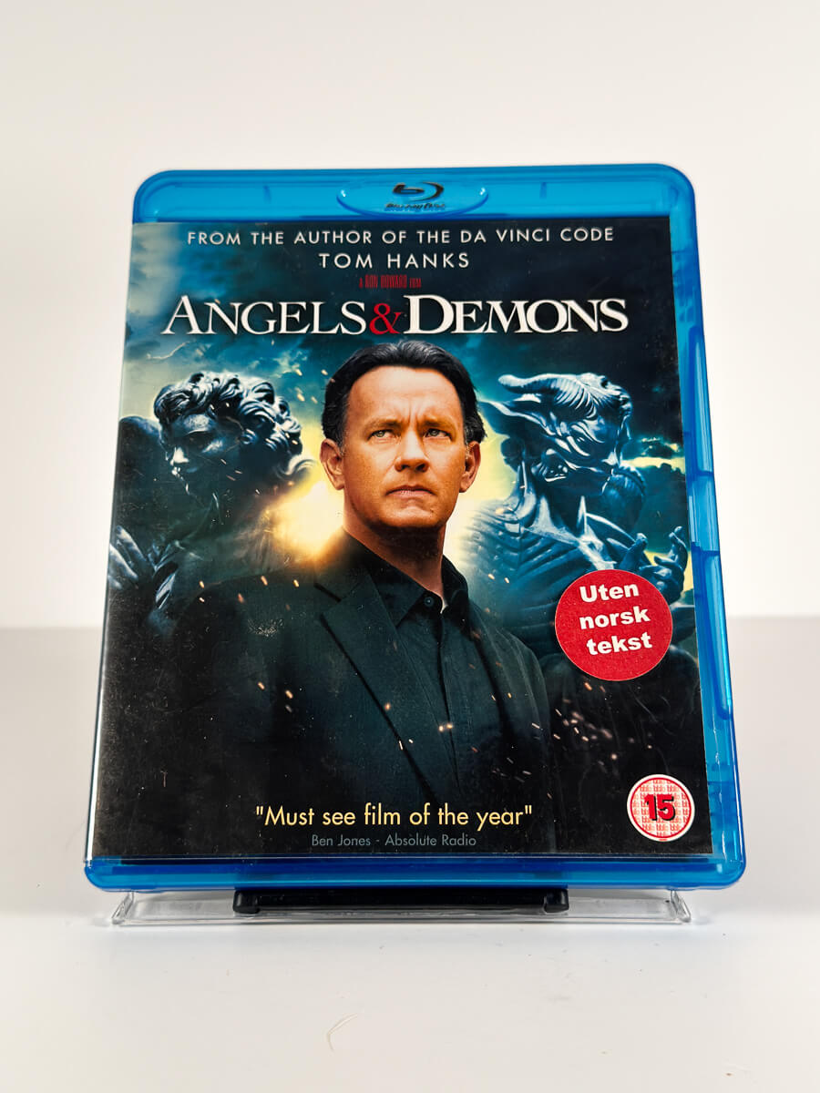 Forside av cover til Angels & Demons på Blu-ray