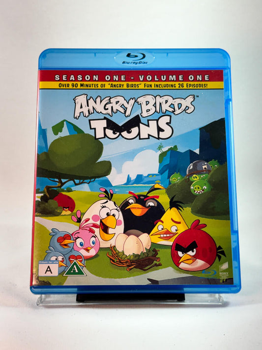 Forside av cover til Angry Birds Toons: Season One – Volume One, brukt Blu-ray hos Brukbar Film