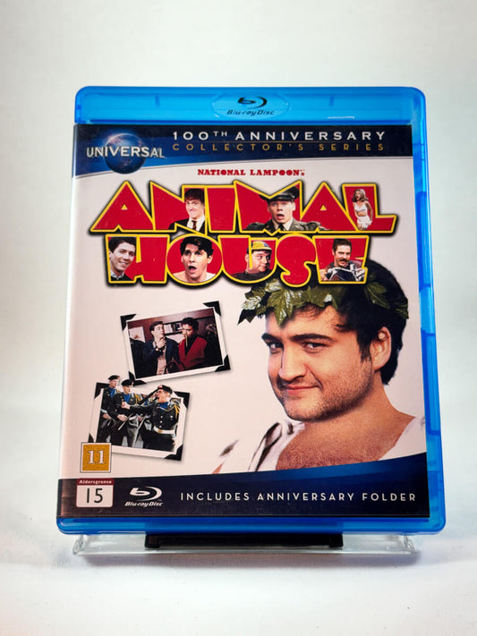 Forside av cover til Animal House, bruktfilm hos nettbutikken Brukbar Film