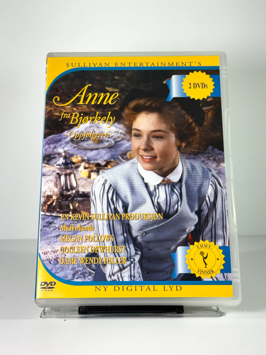 Forside av cover til Anne fra Bjørkely Oppfølgeren, bruktfilm hos nettbutikken Brukbar Film