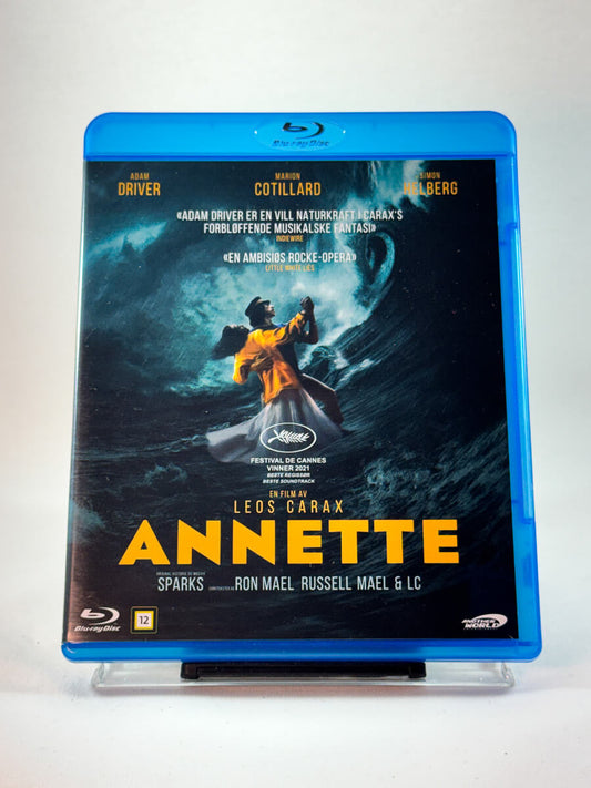 Forside av cover til Annette, brukt Blu-ray-utgivelse hos Brukbar Film