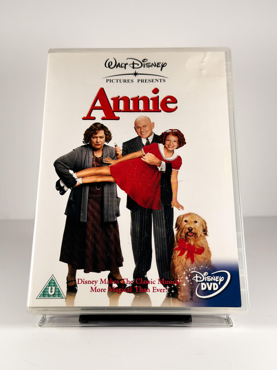 Forside av cover til Annie på DVD