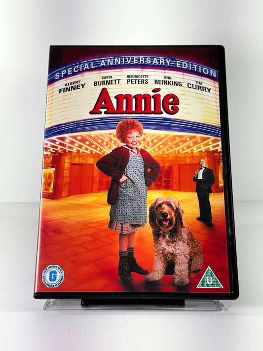 Forside av cover til Annie, bruktfilm hos nettbutikken Brukbar Film