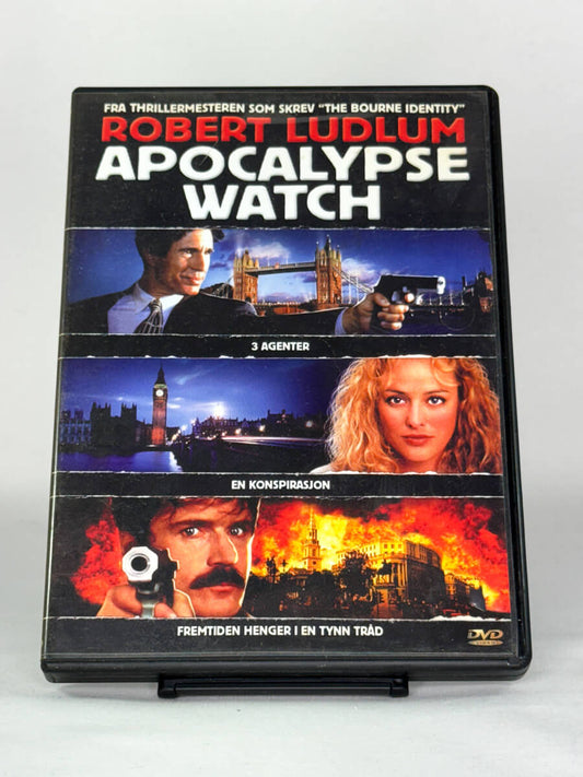 DVD-forside til filmen Apocalypse Watch
Originalt cover brukt for produktbilde i nettbutikken Brukbar Film