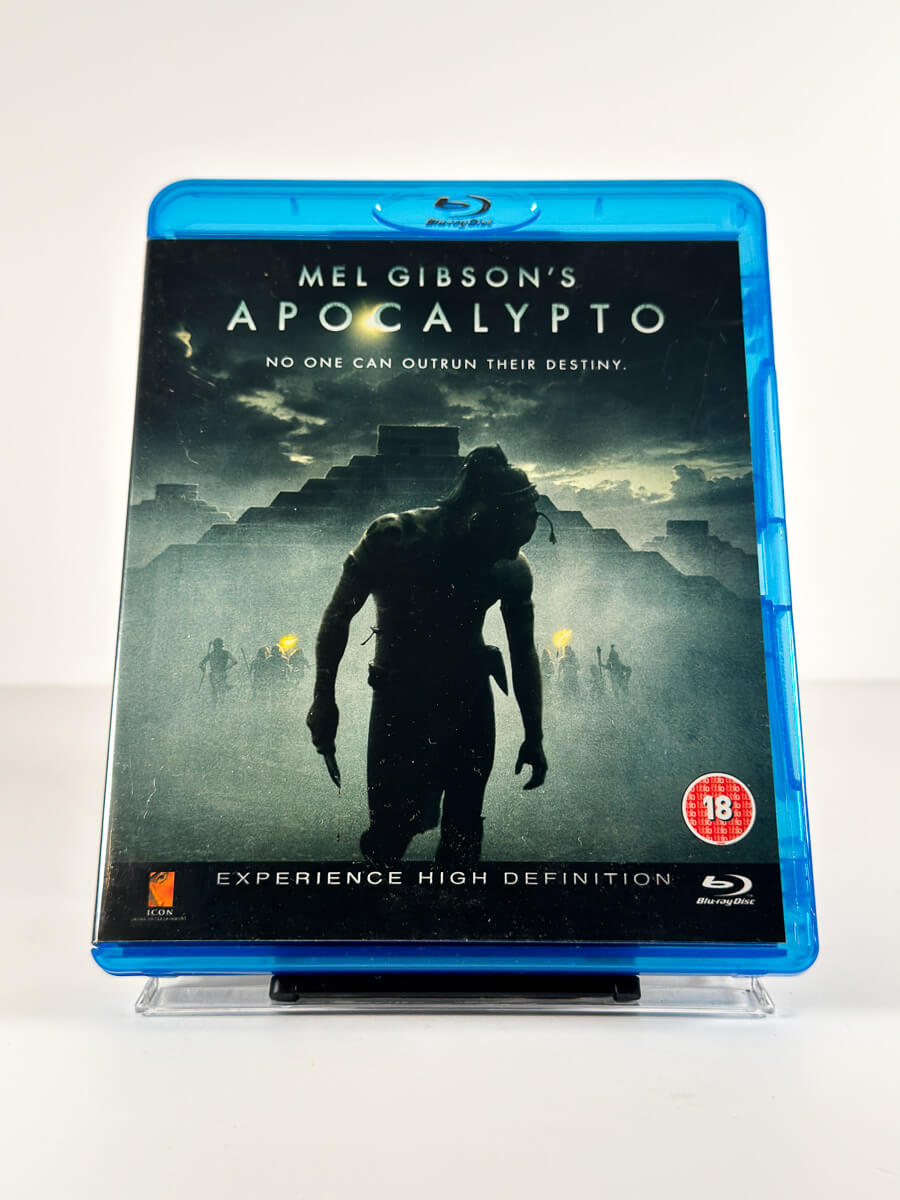 Forside av cover til Apocalypto på Blu-ray
