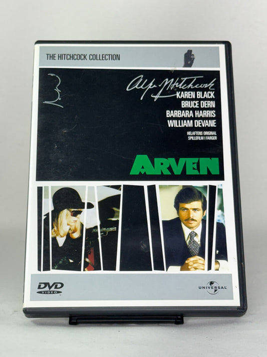DVD-forside til filmen Arven
Originalt cover brukt for produktbilde i nettbutikken Brukbar Film