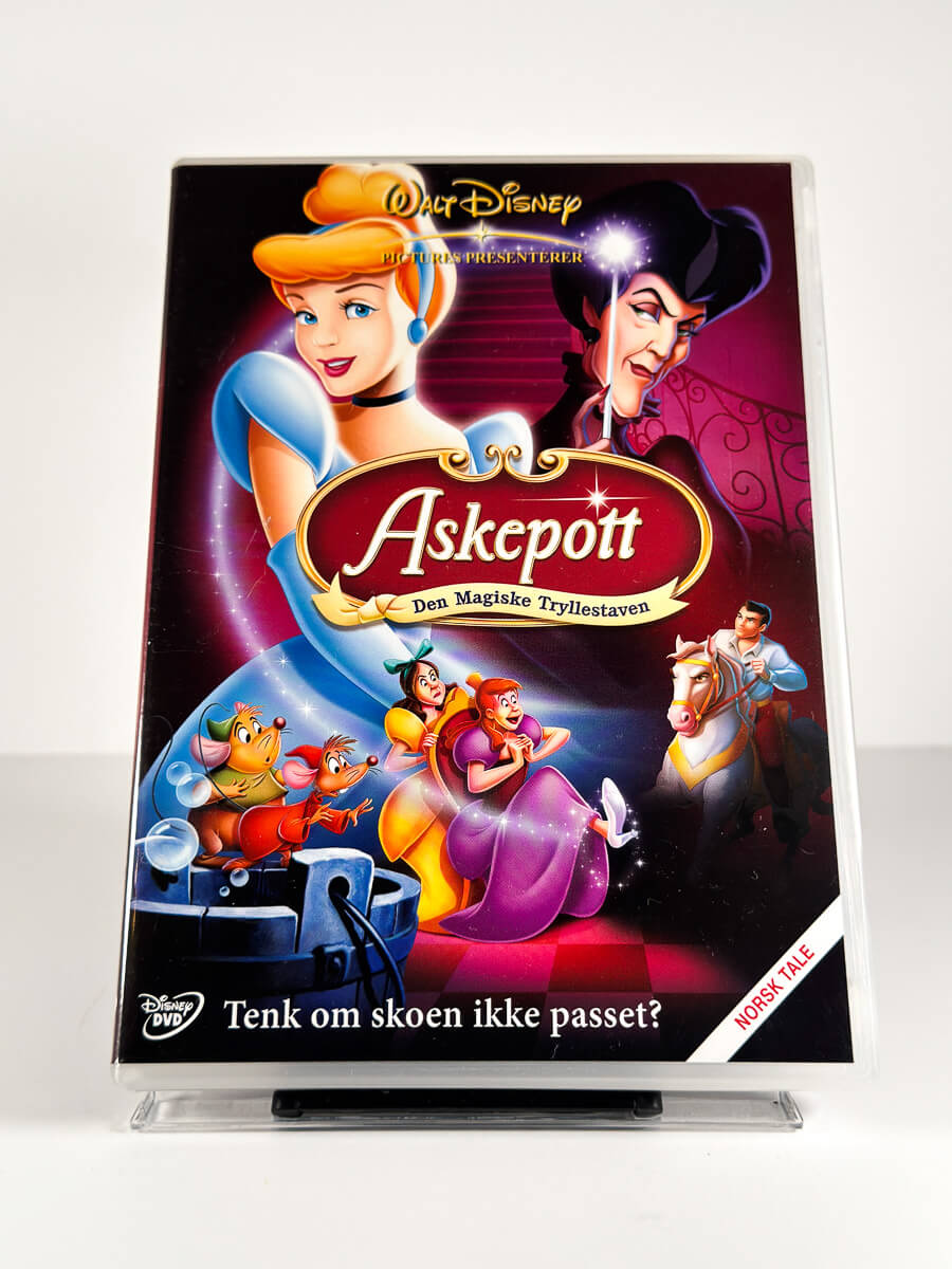 Forside av cover til Askepott – Den magiske tryllestaven på DVD