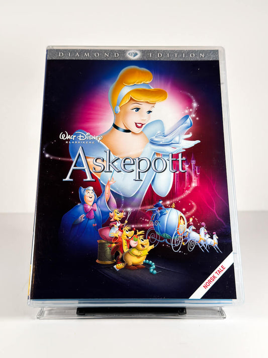 Forside av cover til Askepott på DVD