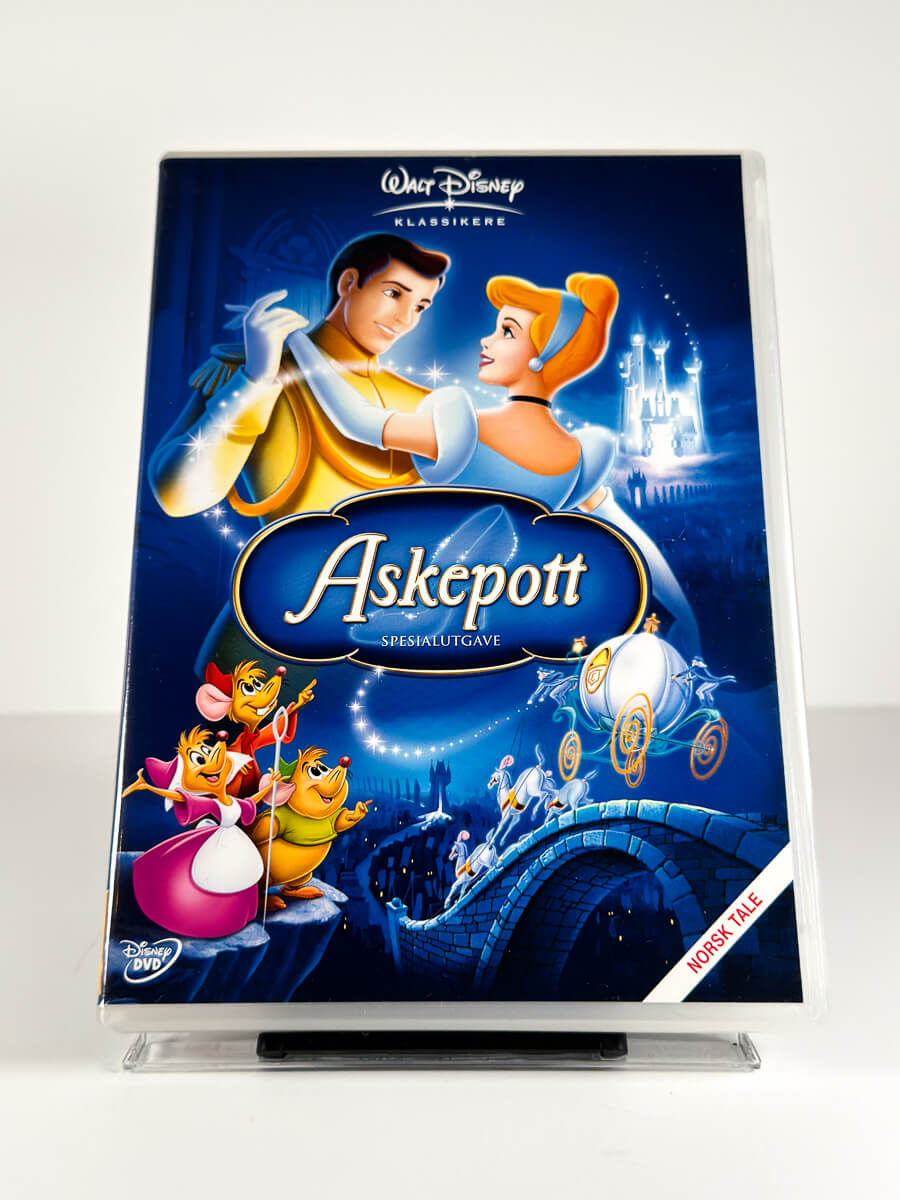 Forside av cover til Askepott på DVD