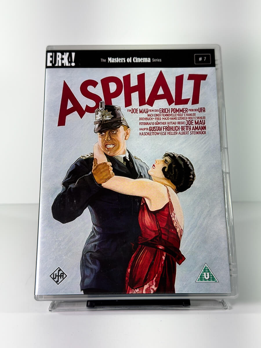Forside av cover til Asphalt, brukt DVD hos Brukbar Film