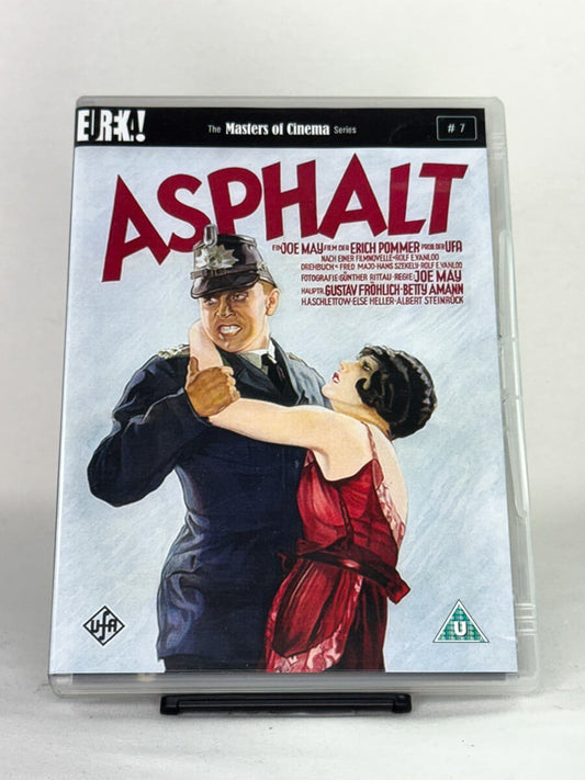 DVD-forside til filmen Asphalt
Originalt cover brukt for produktbilde i nettbutikken Brukbar Film