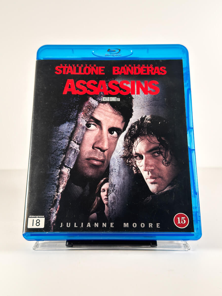 Forside av cover til Assassins på Blu-ray