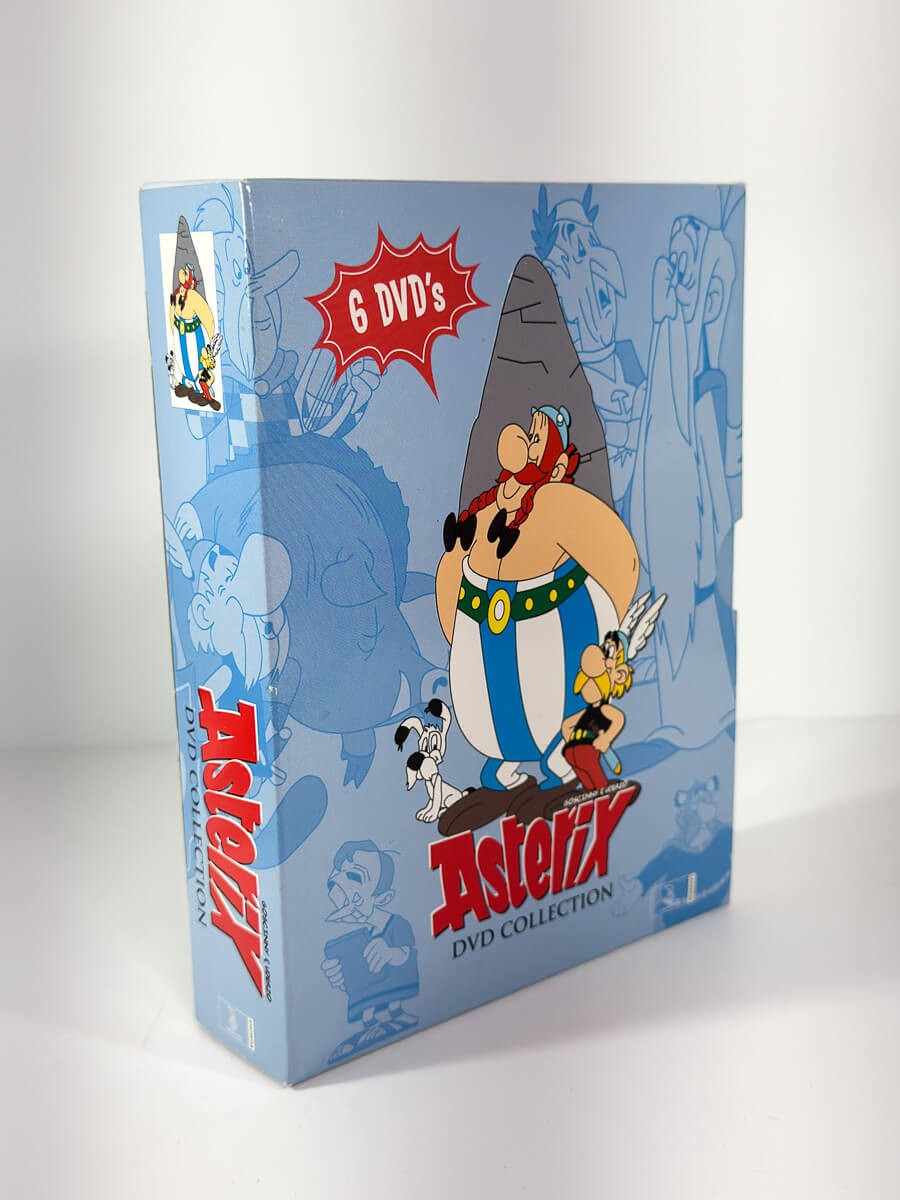 Forside av cover til Asterix DVD Collection, brukt DVD hos Brukbar Film