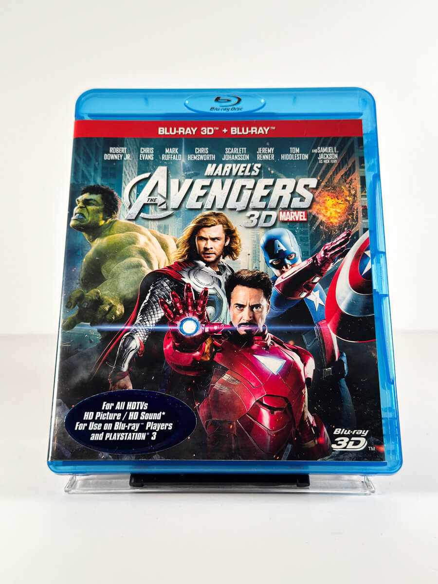 Forside av cover til Avengers på Blu-ray