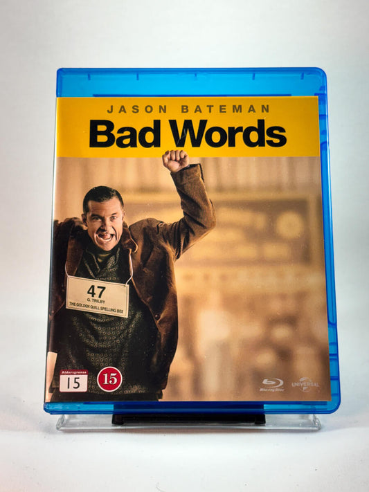 Forside av cover til Bad Words, brukt Blu-ray hos Brukbar Film