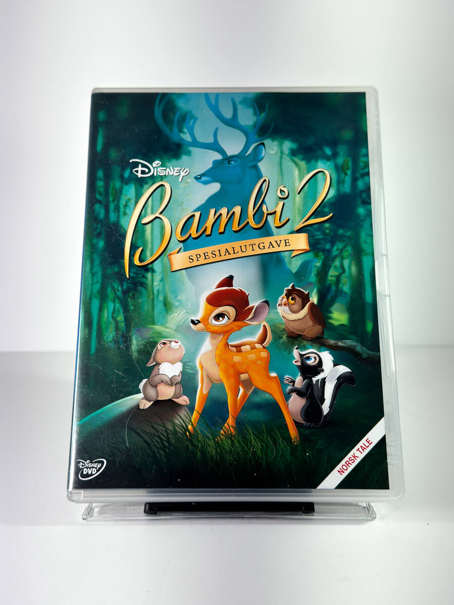 Forside av cover til Bambi 2 på DVD