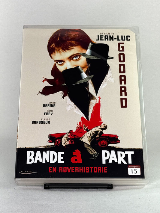 DVD-forside til filmen Bande à part - En røverhistorie
Originalt cover brukt for produktbilde i nettbutikken Brukbar Film