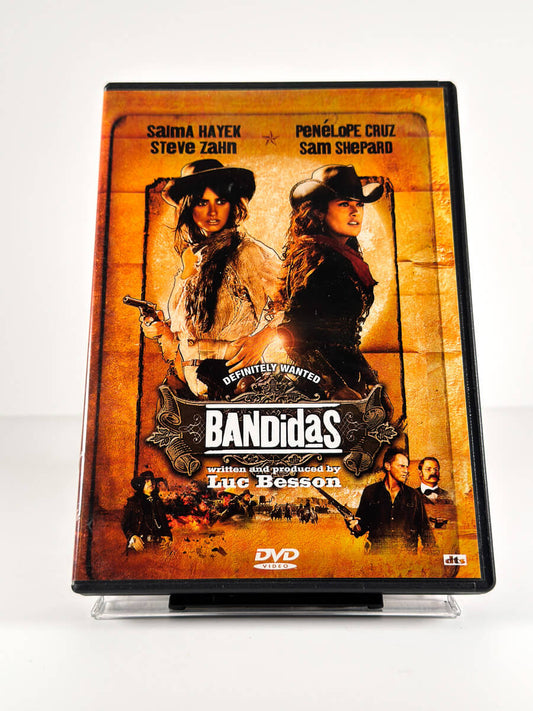 Forside av cover til Bandidas på DVD