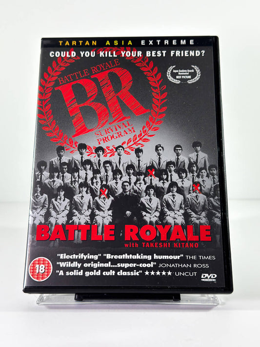 Forside av cover til Battle Royale på DVD
