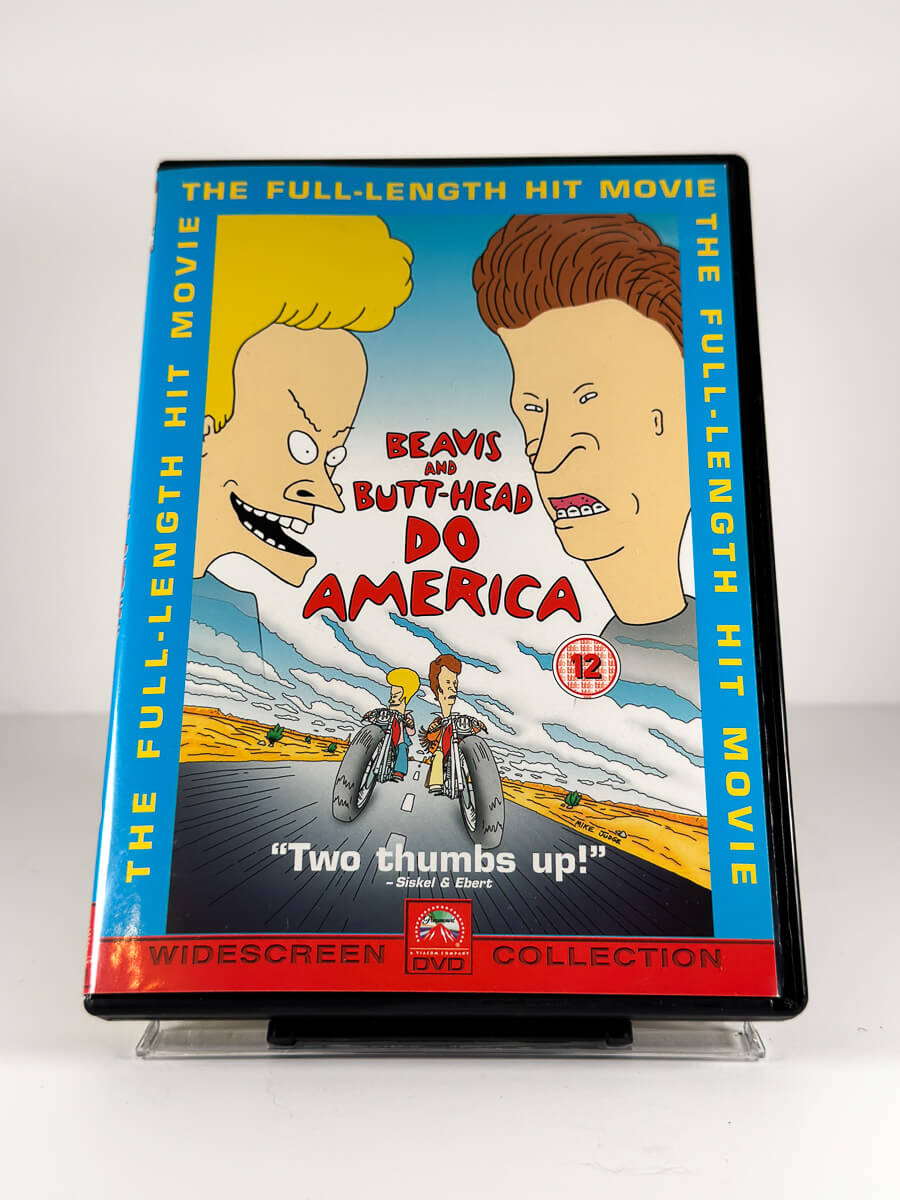 Forside av cover til Beavis and Butt-Head Do America på DVD