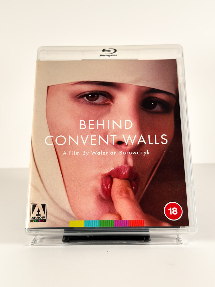 Forside av cover til Behind Convent Walls på Blu-ray