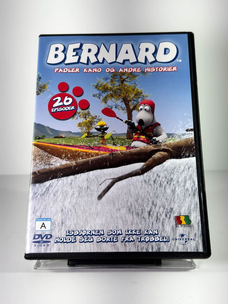 Forside av cover til Bernard – Padler kano og andre historier på DVD