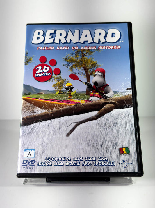 Forside av cover til Bernard – Padler kano og andre historier på DVD