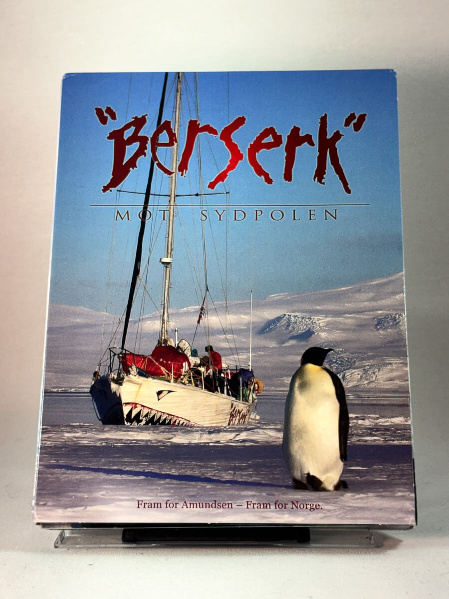 Forside av cover til Berserk mot Sydpolen, bruktfilm på DVD hos Brukbar Film