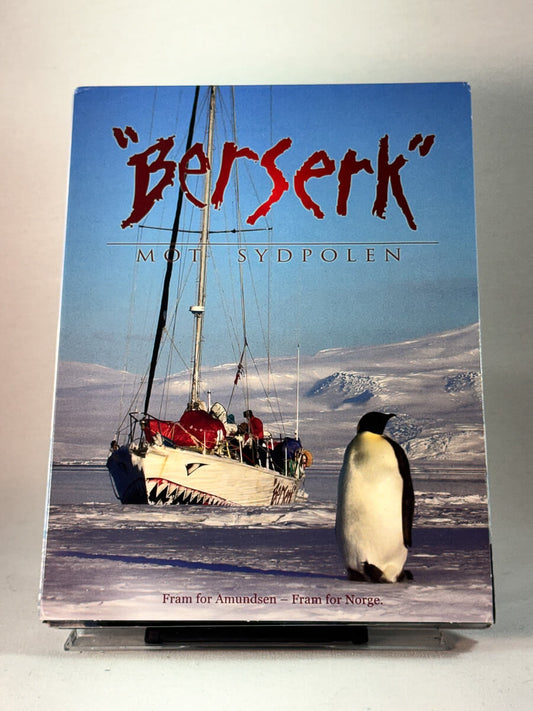 Forside av cover til Berserk mot Sydpolen, bruktfilm på DVD hos Brukbar Film