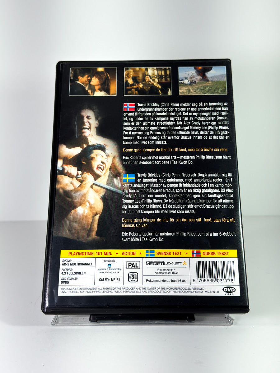 Bakside av cover til Best of the Best 2 på DVD