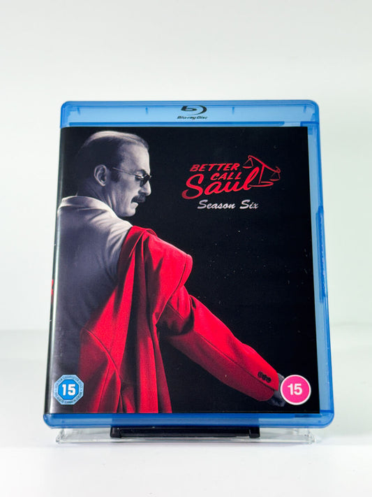 Forside av cover til Better Call Saul Sesong 6, brukt Blu-ray hos Brukbar Film