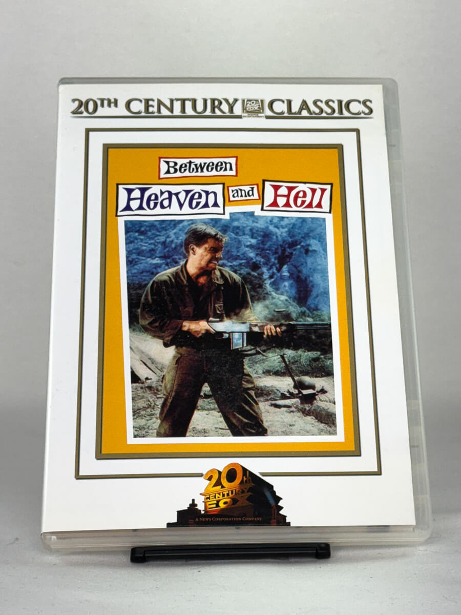DVD-forside til filmen Between Heaven and Hell
Originalt cover brukt for produktbilde i nettbutikken Brukbar Film