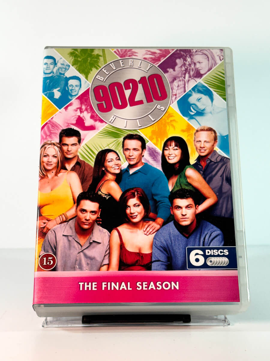 Forside av cover til Beverly Hills 90210 – Siste sesong, bruktfilm på DVD hos Brukbar Film