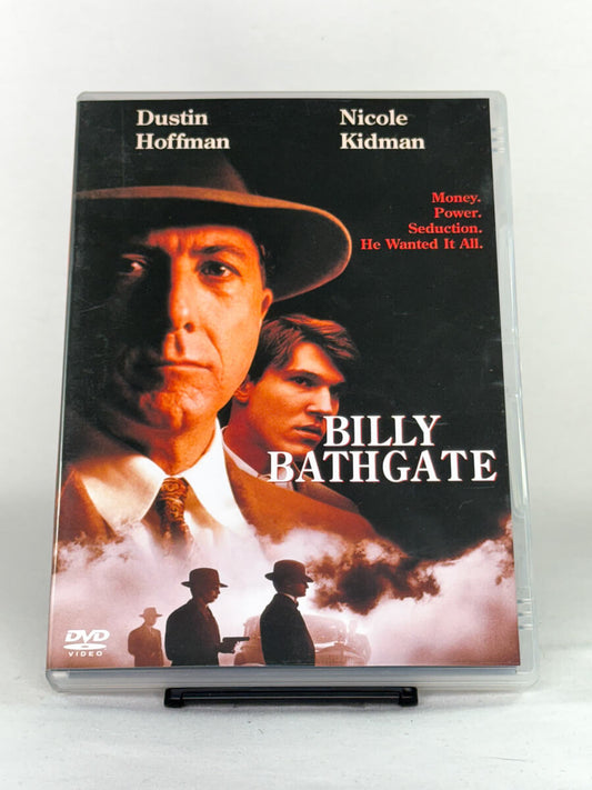 Forside av brukt DVD-cover til Billy Bathgate – klassisk krimdrama på DVD, forside fra Brukbar Film