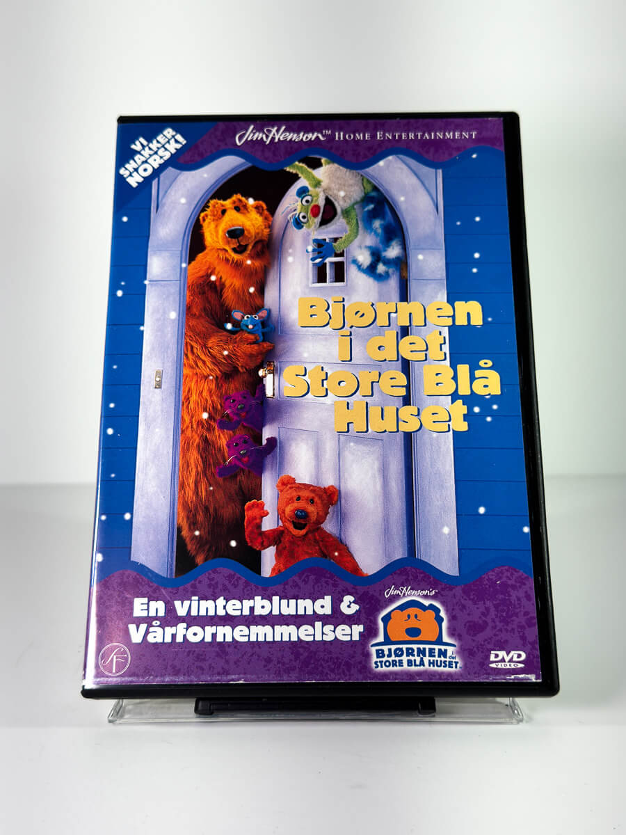 Forside av cover til Bjørnen i det Store Blå Huset – En vinterblund & Vårfornemmelser på DVD