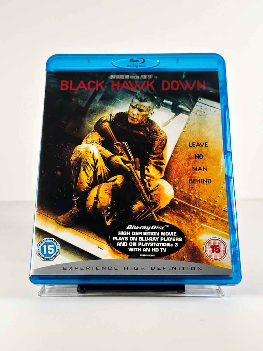 Forside av cover til Black Hawk Down på Blu-ray