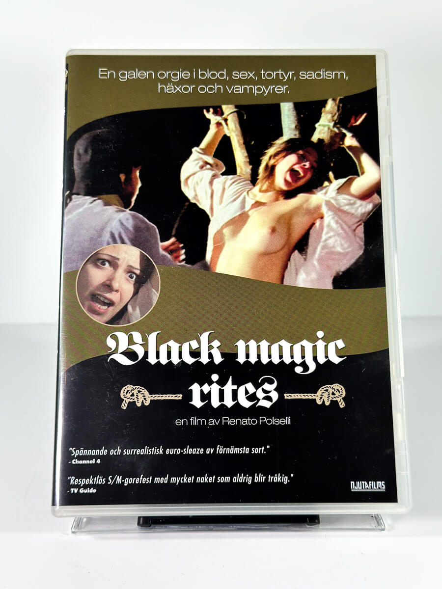 Forside av cover til Black magic rites, brukt DVD hos Brukbar Film