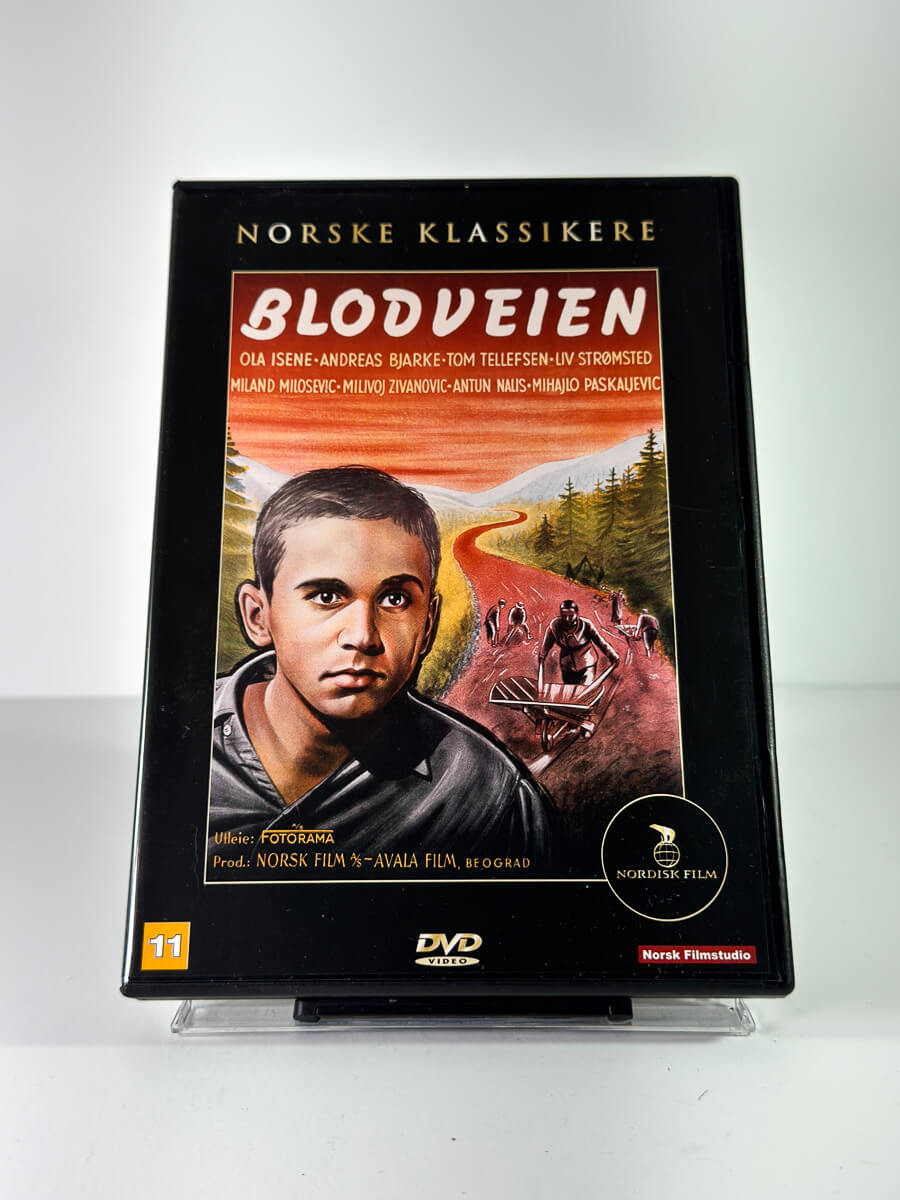 Forside av cover til Blodveien på DVD