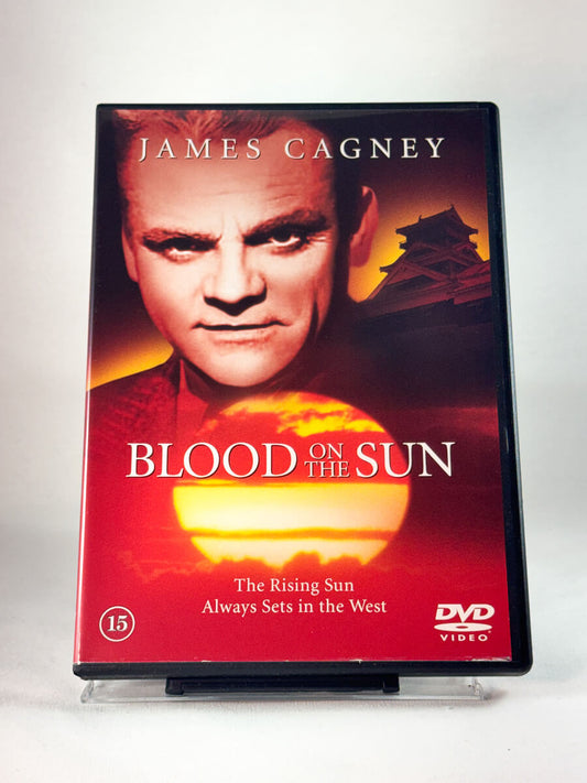 Forside av cover til Blood on the Sun, bruktfilm på DVD hos Brukbar Film