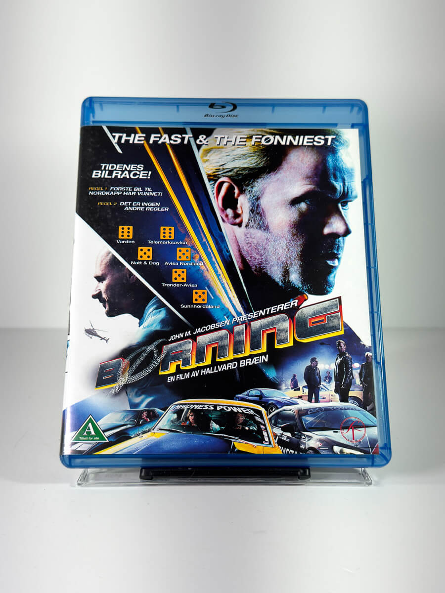 Forside av cover til Børning på Blu-ray