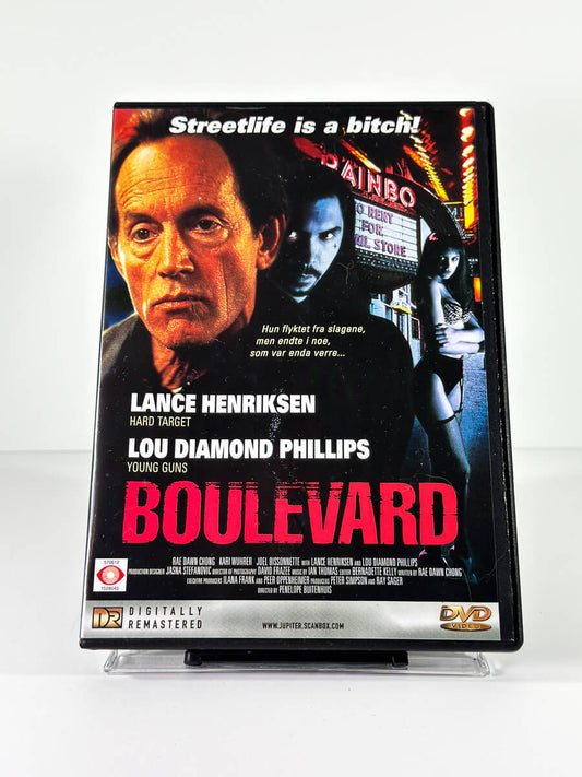 Forside av cover til Boulevard, bruktfilm hos nettbutikken Brukbar Film