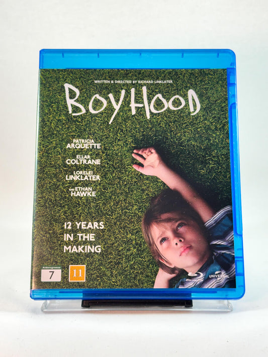 Forside av cover til Boyhood, brukt Blu-ray hos Brukbar Film