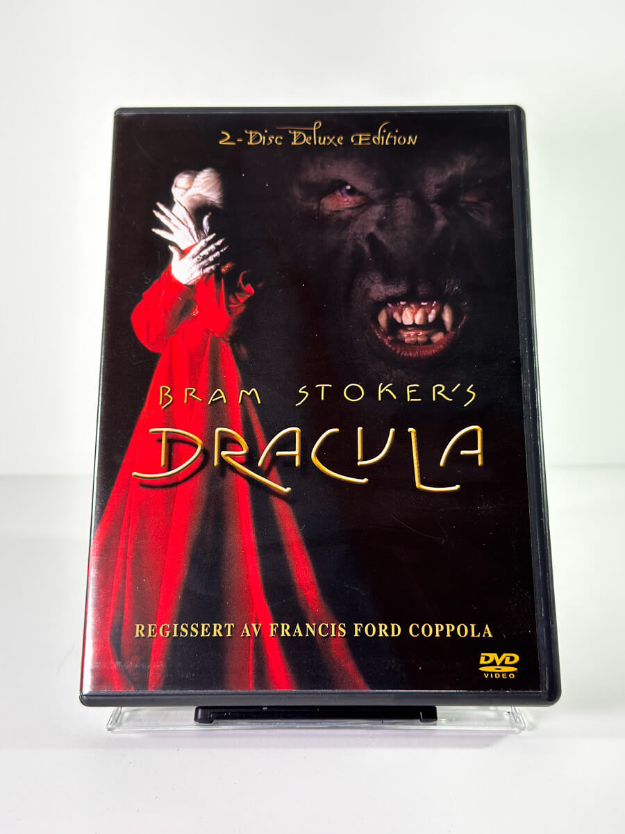 Forside av cover til Bram Stoker’s Dracula, brukt DVD hos Brukbar Film