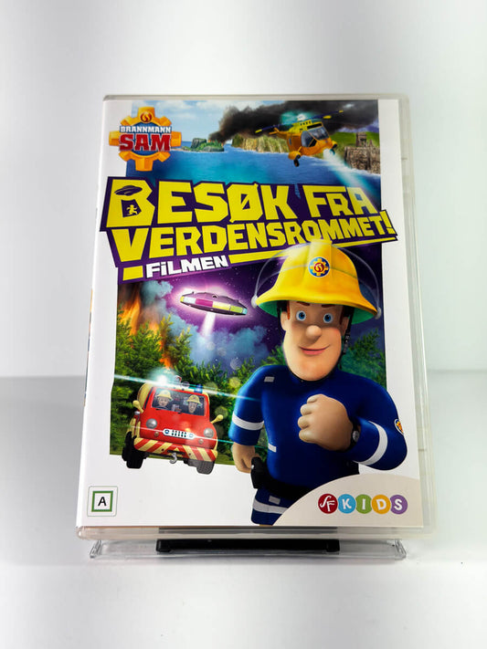 Forside av cover til Brannmann Sam: Besøk fra verdensrommet – Filmen på DVD