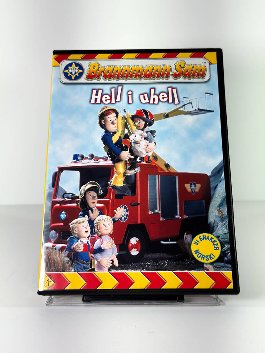Forside av cover til Brannmann Sam – Hell i uhell på DVD
